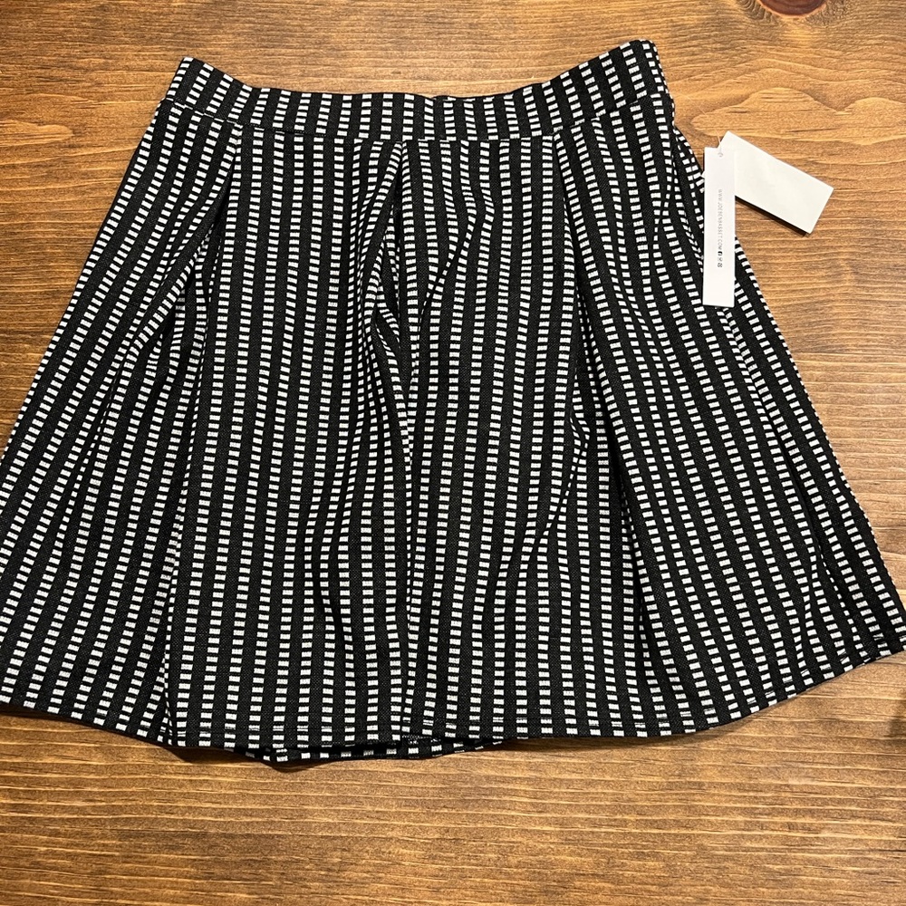 Black and white skirt
